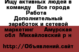 Ищу активных людей в команду - Все города Работа » Дополнительный заработок и сетевой маркетинг   . Амурская обл.,Михайловский р-н